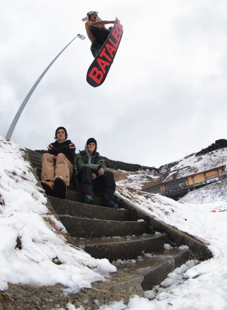 Joel Staub - Stairs are good for your knees. © Daniel Loosli